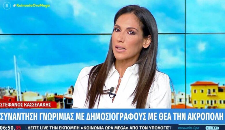 Εκνευρίστηκε η Ανθή Βούλγαρη με τον Στέφανο Κασσελάκη: «Εάν δεν θέλει να εμφανιστεί κάπου είναι δικαίωμά του, μην μας έχετε στο περίμενε, πραγματικά»