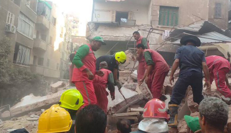 Τραγωδία στην Αίγυπτο: Τέσσερις νεκροί από κατάρρευση κτιρίου στο Κάιρο