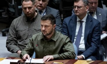 Ο Ζελένσκι κατήγγειλε στον ΟΗΕ την «εγκληματική επιθετικότητα» της Ρωσίας στην Ουκρανία