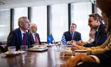 Με τον γενικό γραμματέα του ΝΑΤΟ συναντήθηκε ο Μητσοτάκης – Τα θέματα στο «τραπέζι»