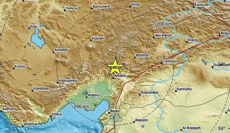 Ισχυρός σεισμός 4,5 Ρίχτερ στην Τουρκία