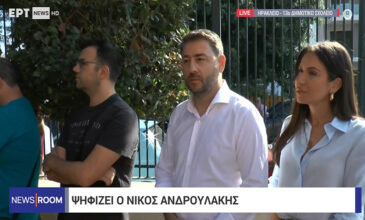 Αυτοδιοικητικές εκλογές 2023: Στην Κρήτη ψήφισε ο Νίκος Ανδρουλάκης – «Στόχος είναι η νίκη της αυτοδιοίκησης»