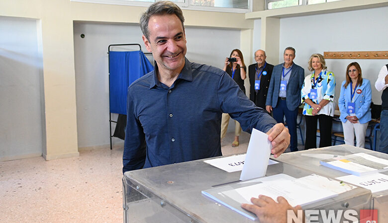 Αυτοδιοικητικές εκλογές 2023: Ψήφισε ο Κυριάκος Μητσοτάκης – «Η κρίση περνά στα χέρια των πολιτών»