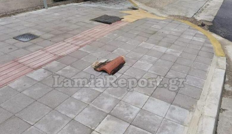 Μαθήτρια έπεσε και χτύπησε σε τρύπα σε πεζοδρόμιο της Λαμίας