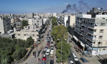Πόλεμος στη Μέση Ανατολή: Σε εξέλιξη μαζική μετακίνηση πληθυσμού από τη βόρεια στη νότια Λωρίδα της Γάζας