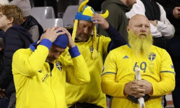 Προκριματικά Euro 2024: Πρόβλημα για την UEFA η διακοπή του αγώνα Βέλγιου-Σουηδίας