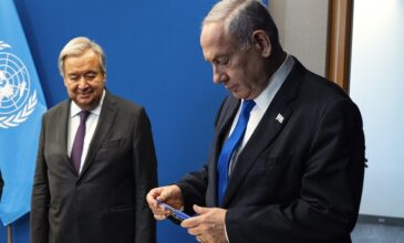To Ισραήλ ζητά την παραίτηση του γ.γ. του ΟΗΕ – Γκουτέρες: «Συλλογική τιμωρία του παλαιστινιακού λαού»