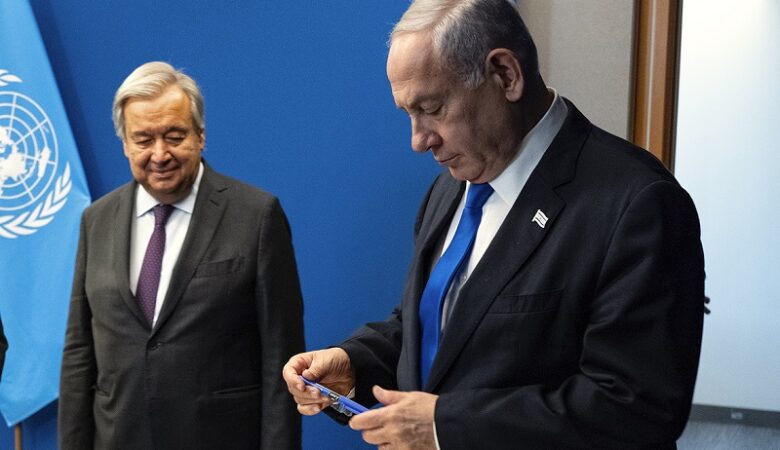 To Ισραήλ ζητά την παραίτηση του γ.γ. του ΟΗΕ – Γκουτέρες: «Συλλογική τιμωρία του παλαιστινιακού λαού»