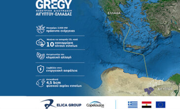 Η ηλεκτρική διασύνδεση Ελλάδας–Αιγύπτου «GREGY» προτάθηκε να ενταχθεί στη λίστα Έργων Αμοιβαίου Ενδιαφέροντος της Ευρωπαϊκής Ένωσης