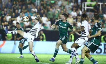 Europa League: Πικρή ήττα για τον Παναθηναϊκό με 2-1 από την Ρεν στη Λεωφόρο