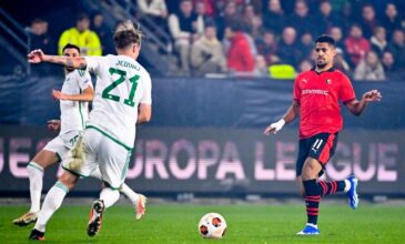 Europa League: «Πικρή» ήττα του Παναθηναϊκού με 3-1 απ’ τη Ρεν στη Βρετάνη