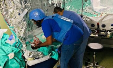Πόλεμος στη Μέση Ανατολή: Απομακρύνθηκαν 31 πρόωρα βρέφη από το νοσοκομείο Αλ Σίφα