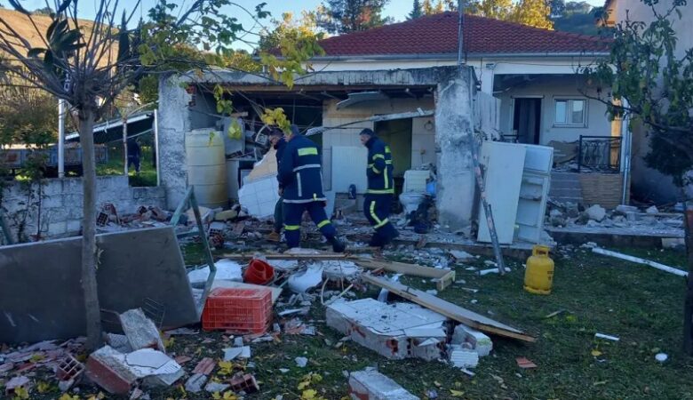 Σοβαρά τραυματισμένος ηλικιωμένος από έκρηξη σε σπίτι στα Τρίκαλα
