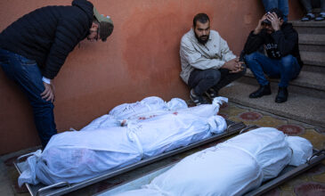 Έντεκα νεκροί από βομβαρδισμό του Ισραήλ κοντά σε νοσοκομείο στη Ράφα