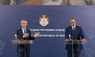 Ο Στόλτενμπεργκ κάλεσε τη Σερβία να επιστρέψει στις κοινές στρατιωτικές ασκήσεις με το ΝΑΤΟ