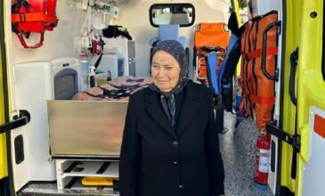 Συνταξιούχος αγρότισσα δώρισε ασθενοφόρο στο ΕΚΑΒ Μεσολογγίου