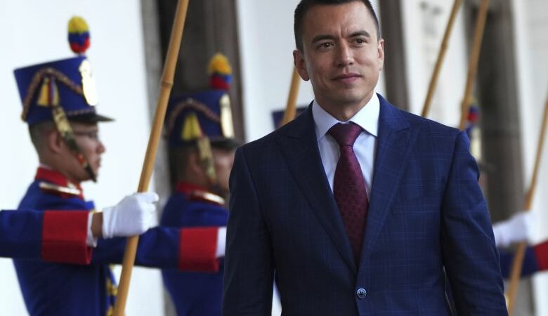 Ο νέος πρόεδρος του Ισημερινού καταργεί την αποποινικοποίηση της κατοχής μικροποσοτήτων ναρκωτικών