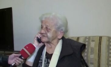 Συγκλονίζει η 82χρονη την οποία ξυλοκόπησε άγρια ληστής μέσα στο σπίτι της στη Βοιωτία