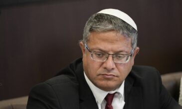 «Αν δεν συνεχιστεί ο πόλεμος θα διαλυθεί η κυβέρνηση», απειλεί ο ακροδεξιός υπουργός Εθνικής Ασφαλείας του Ισραήλ