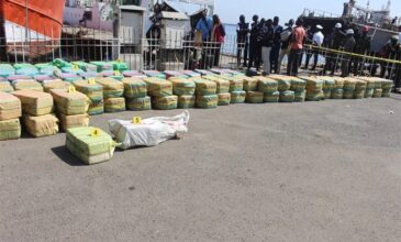 Σενεγάλη: Το Πολεμικό Ναυτικό κατέσχεσε σχεδόν 3 τόνους κοκαΐνης