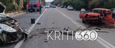 Τρομακτικό τροχαίο στα Χανιά – Σε κρίσιμη κατάσταση ένας 30χρονος