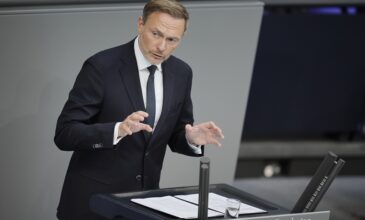 Γερμανία: Επιστροφή στο «φρένο χρέους» το 2024 υποσχέθηκε ο υπουργός Οικονομικών