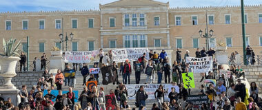 Διαμαρτυρία μαθητών των Καλλιτεχνικών Σχολείων Αττικής στο Σύνταγμα – Δείτε εικόνες του News