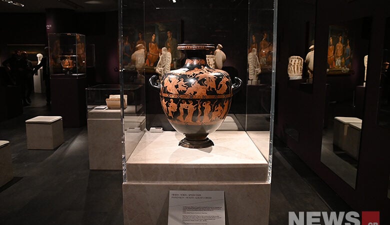 Μετά από 250 χρόνια η Υδρία του Μειδία έπεστρεψε στην Αθήνα από το Βρετανικό Μουσείο – Δείτε εικόνες του News