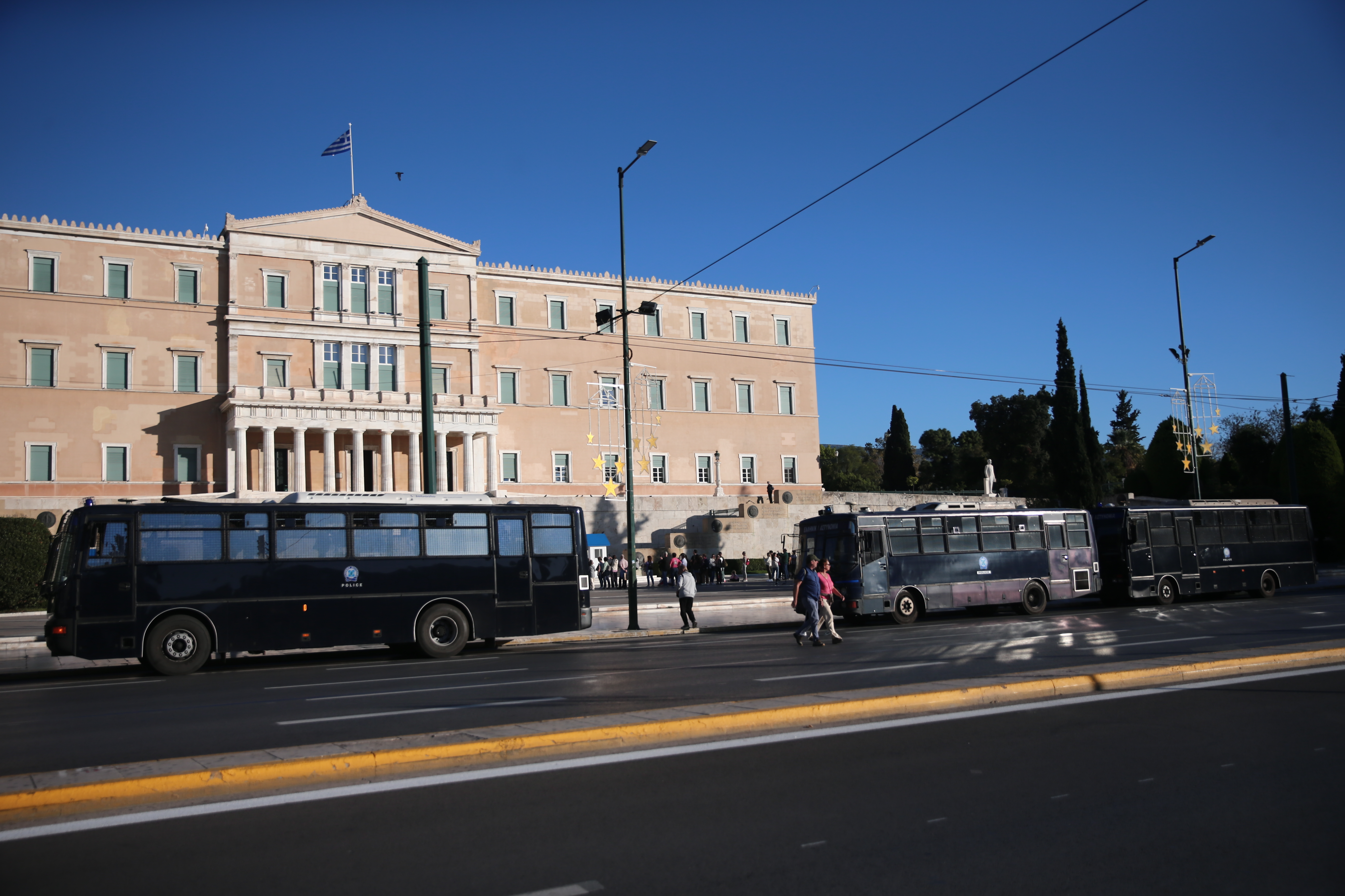 Σε αστυνομικό κλοιό αύριο Πέμπτη η Αθήνα για την άφιξη του Ερντογάν