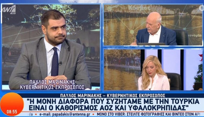 Μαρινάκης: Ούτε αφελείς είμαστε, ούτε έχουμε καμία διάθεση υποχώρησης από τα κυριαρχικά μας δικαιώματα