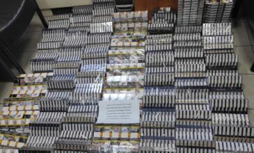 Σύλληψη δύο αλλοδαπών στον Προμαχώνα με 1.200 λαθραία πακέτα τσιγάρα