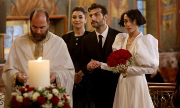 Παντρεύτηκαν Νίκος Κουρής και Έλενα Τοπαλίδου – Δείτε εικόνες από το γάμο και τους διάσημους καλεσμένους