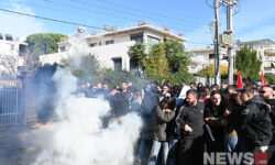 Ένταση και χημικά στη Σύνοδο των Πρυτάνεων στο Καβούρι – Δείτε φωτογραφίες και βίντεο του News