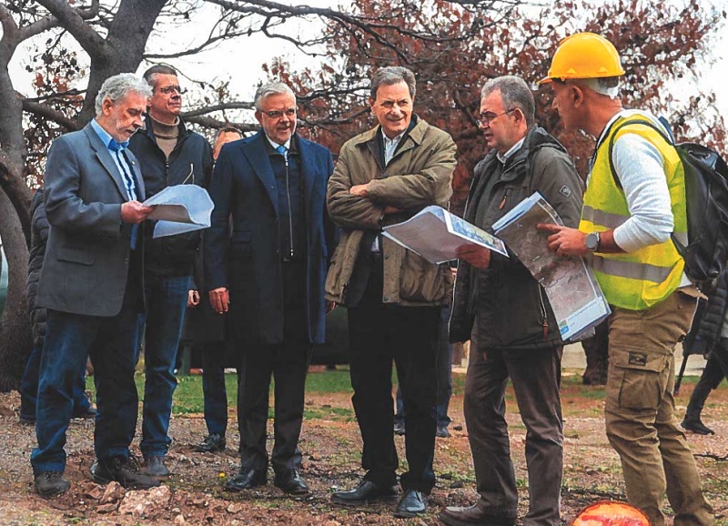 Δωρεά ύψους 3 εκατ. ευρώ από την Τράπεζα Πειραιώς για την αποκατάσταση της Πάρνηθας