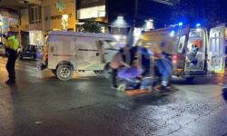 Τροχαίο με παράσυρση πεζού από βαν στο κέντρο της Καβάλας