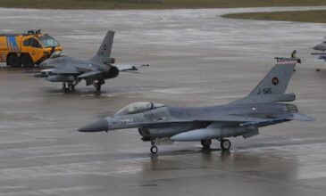 Η Ολλανδία προετοιμάζεται για την αποστολή 18 μαχητικών αεροσκαφών F-16 στην Ουκρανία