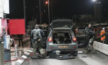 Σκοτώθηκε Παλαιστίνιος από τον ισραηλινό στρατό μετά από επίθεση που έκανε με αυτοκίνητο στη Δυτική Όχθη