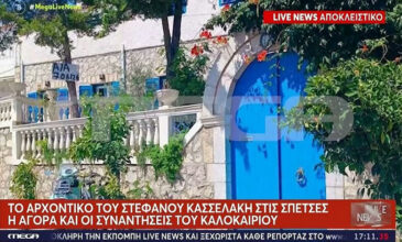 Αυτή είναι η βίλα του Κασσελάκη στις Σπέτσες που θα φιλοξενήσει και τους 36 βουλευτές του ΣΥΡΙΖΑ