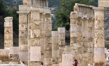 Το μεγαλύτερο οικοδόμημα της κλασικής αρχαιότητας εγκαινιάζεται σήμερα στις Αιγές – Ο «Παρθενώνας της Μακεδονίας»