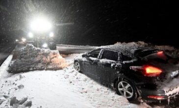 Σφοδρό κύμα ψύχους στη Βόρεια Ευρώπη: Εγκλωβισμένοι οδηγοί από το χιόνι σε Σουηδία και Δανία