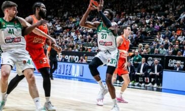 Euroleague:  Μεγάλη νίκη του Παναθηναϊκού στην Βαλένθια