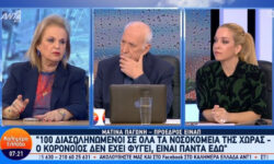 Παγώνη: Ο κορονοϊός είναι εδώ, ποτέ δεν έφυγε