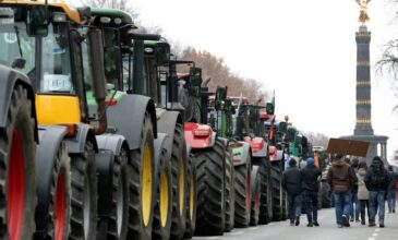 Μεγάλο αγροτικό συλλαλητήριο στο Βερολίνο – Η κυβέρνηση δεν ικανοποιεί τα αιτήματα