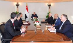 Συνάντηση του Προέδρου της Αιγύπτου Ελ Σίσι με τον Πρόεδρο του Ομίλου Κοπελούζου