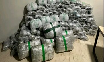 Συνελήφθη 67χρονος στην εθνική οδό Αθηνών-Πατρών με 195 κιλά κάνναβης