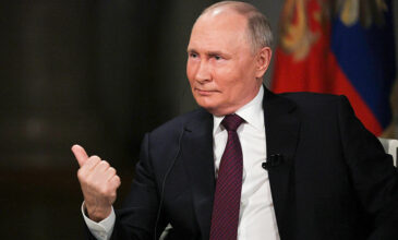 Η συνέντευξη του Βλαντιμίρ Πούτιν: Η ήττα της Ρωσίας στην Ουκρανία είναι «αδύνατη» – Αποκλείει εισβολή σε Πολωνία ή Λετονία