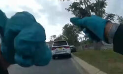Αστυνομικός άκουσε ένα βελανίδι να πέφτει στο όχημά του και άνοιξε πυρ – Δείτε βίντεο