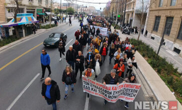 Κυκλοφοριακό έμφραγμα στο κέντρο της Αθήνας εξαιτίας διαδηλώσεων