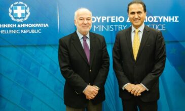 Συνάντηση του υπουργού Δικαιοσύνης με τον πρέσβη του Κατάρ