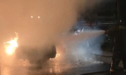 Εκρήξεις και φωτιά αναστάτωσαν τον Εύοσμο Θεσσαλονίκης
